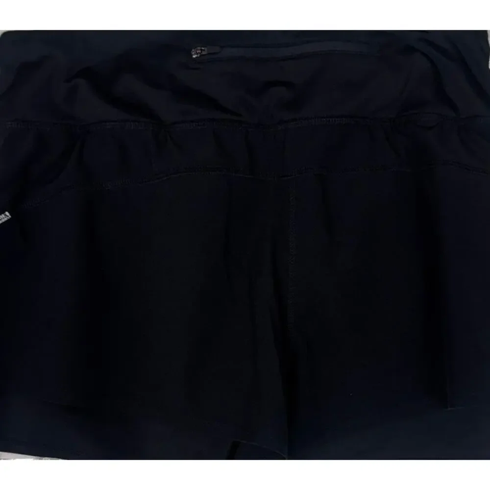RBX Performance Womens Medium Black  Skort with Shorts Under